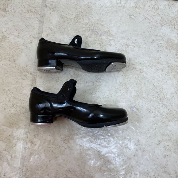 BLOCH ANNIE TYVETTE TAP SHOES IN BLACK PATENT‎ - Picture 8 of 8